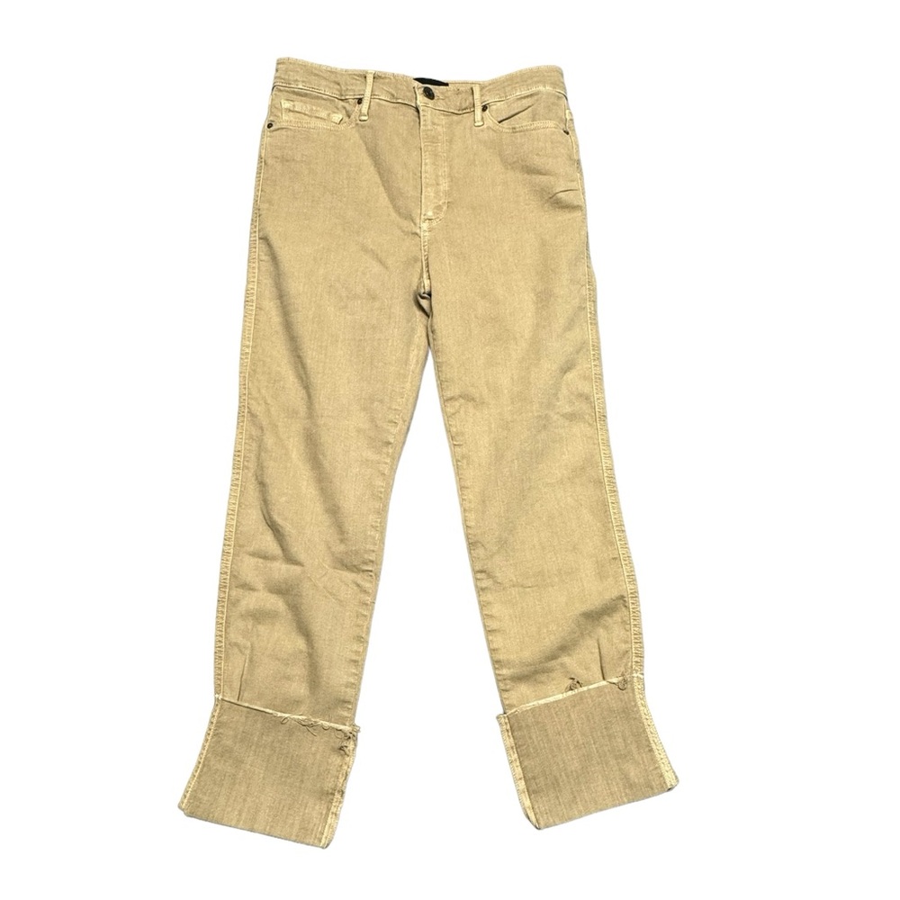 Black Orchid Hailee Cuffed Ankle Skinny Sandstone Womens Size 29 Stretch Casual‎